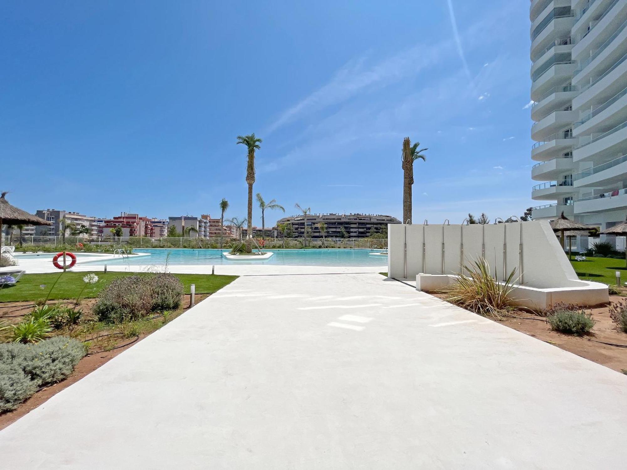 Global Properties, Moderno Apartamento Con Gran Terraza Y Vistas Al Mar Canet d'En Berenguer Exterior foto